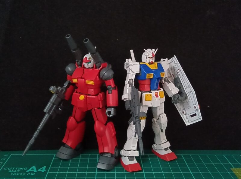 RX-78と③