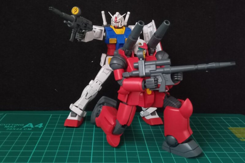 RX-78と④