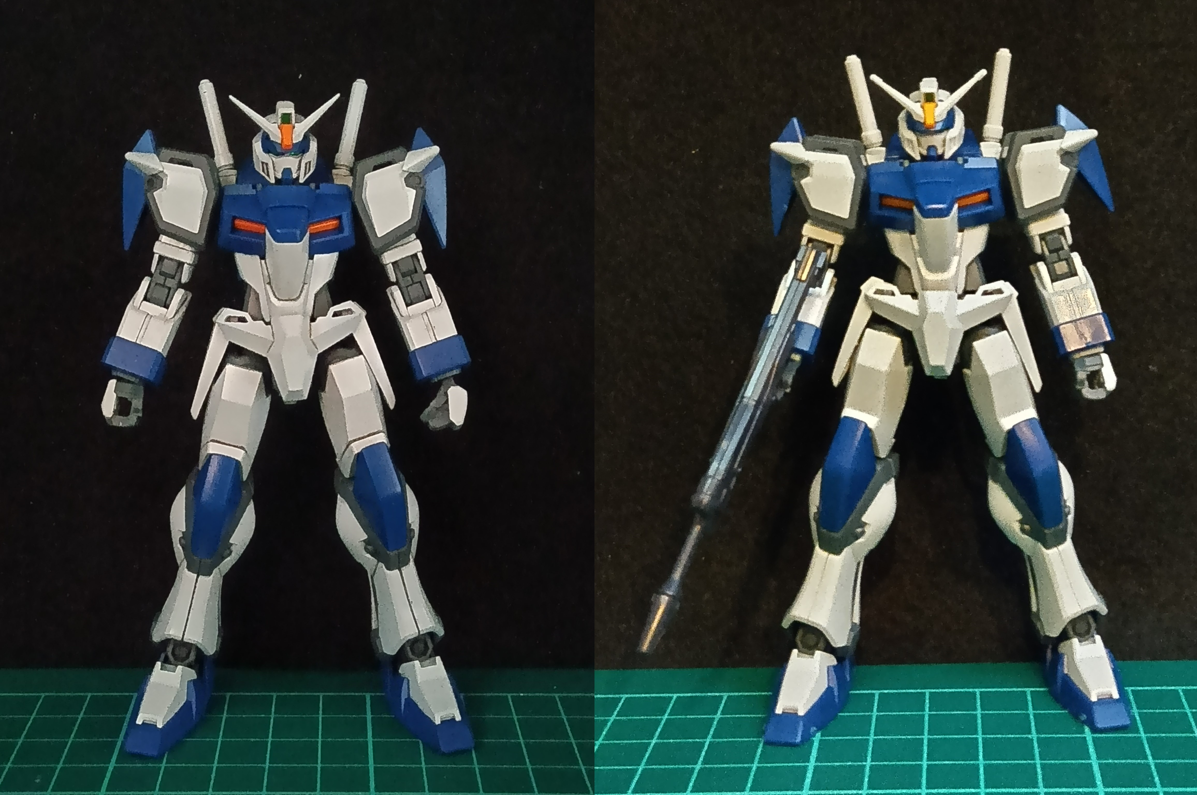 デュエルの比較:塗装前後①