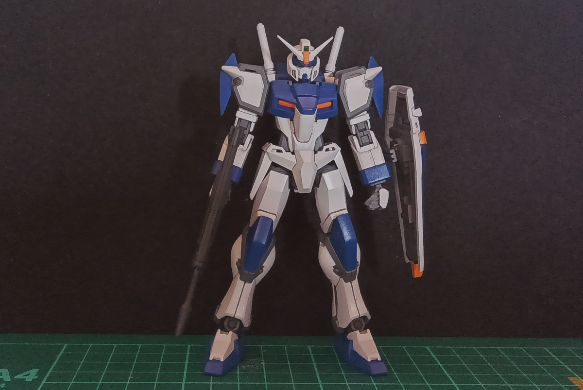 デュエルの立ち絵:ライフル装備①
