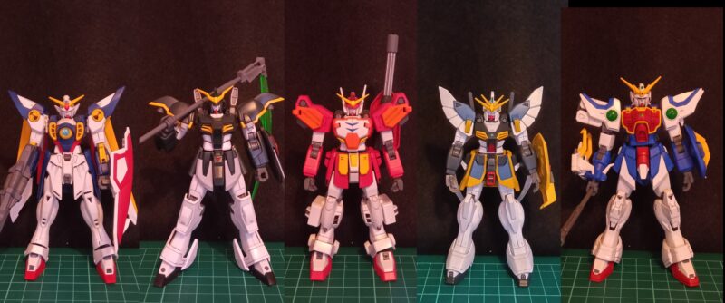 ガンダム5機確認